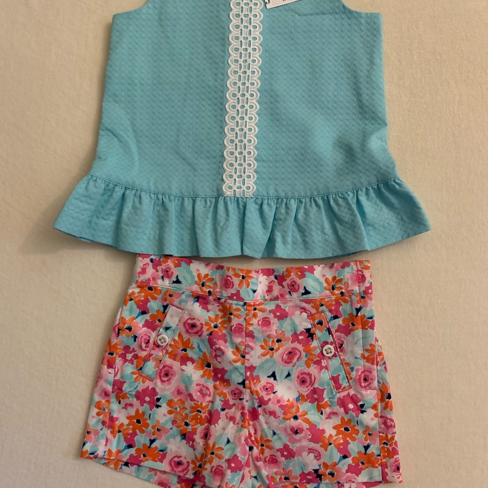 Little girls Janie and Jack Outfit NWT